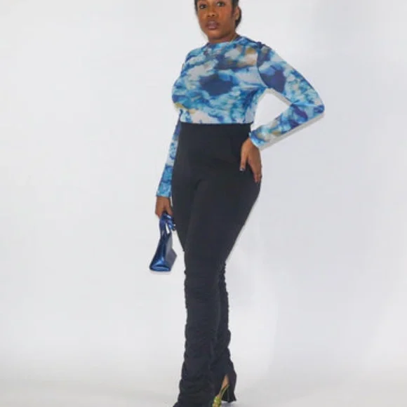 Mesh Multi-Print Top - Picture 4 of 7